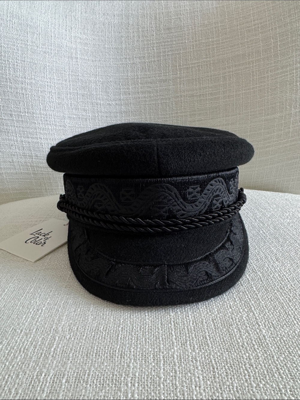 Lack Of Color Black Riviera Hat